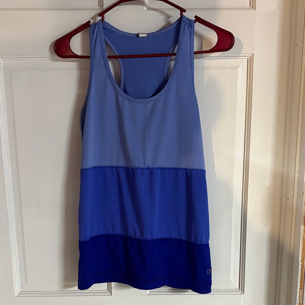 GapWomen's Blue Colorblock Tank Top